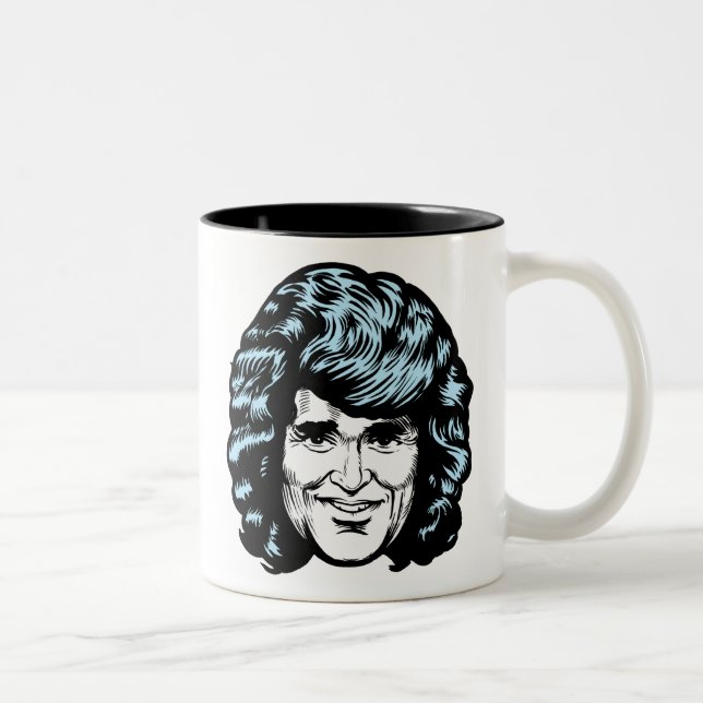 Bicolor Taza deliciosa del pelo (Derecha)