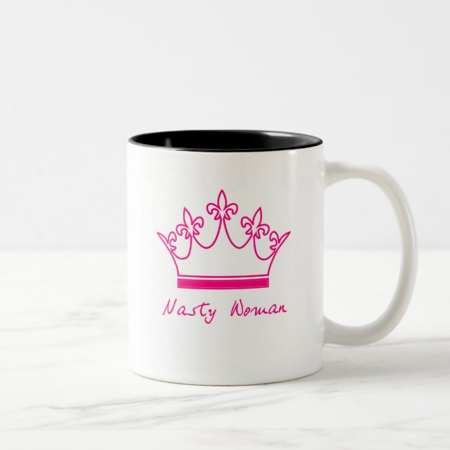 Bicolor Taza desagradable de la mujer (Derecha)