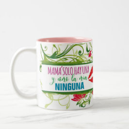Bicolor Taza Día de las Madres