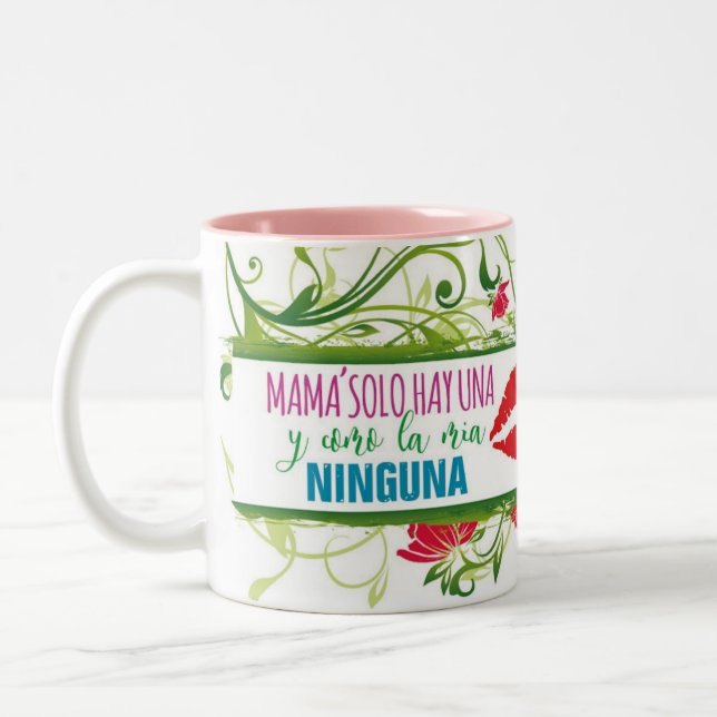 Bicolor Taza Día de las Madres (Izquierda)