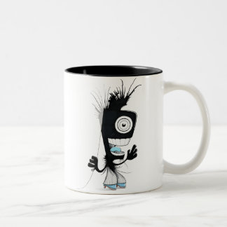 Bicolor Taza diaria del monstruo