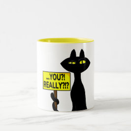 Bicolor Taza divertida Bad Boogie - ¡¿Tú?! ¡¿De verdad?! c