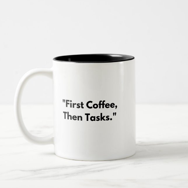 Bicolor Taza divertida con cita árabe (Izquierda)