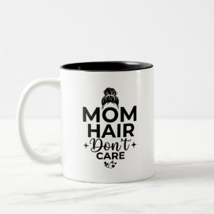 Bicolor Taza divertida de dos tonos para el cuidado del ca