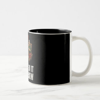 Bicolor Taza divertida de manitas perezoso: Lo arreglaremo