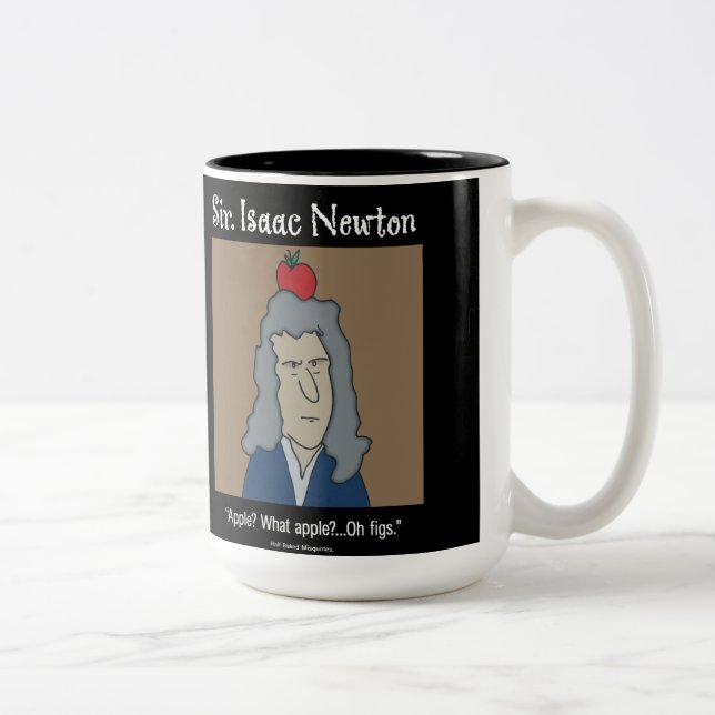 Bicolor Taza divertida de Newton (Derecha)