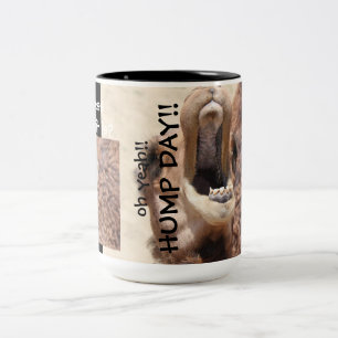 Bicolor Taza divertida, negro y moreno del DÍA de CHEPA
