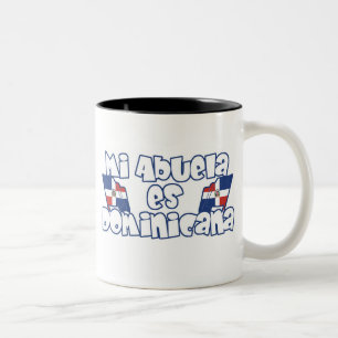 Bicolor Taza Dominicana de Abuela