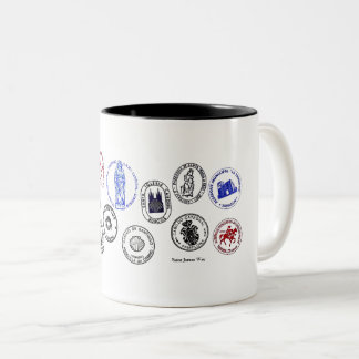 Bicolor Taza Dos Tonos Saint James Way