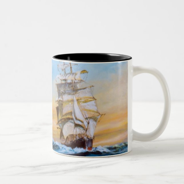 Bicolor Taza dual de la travesía (Derecha)