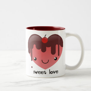 Bicolor Taza dulce del amor