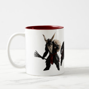 Bicolor Taza Duo Origami Krampus