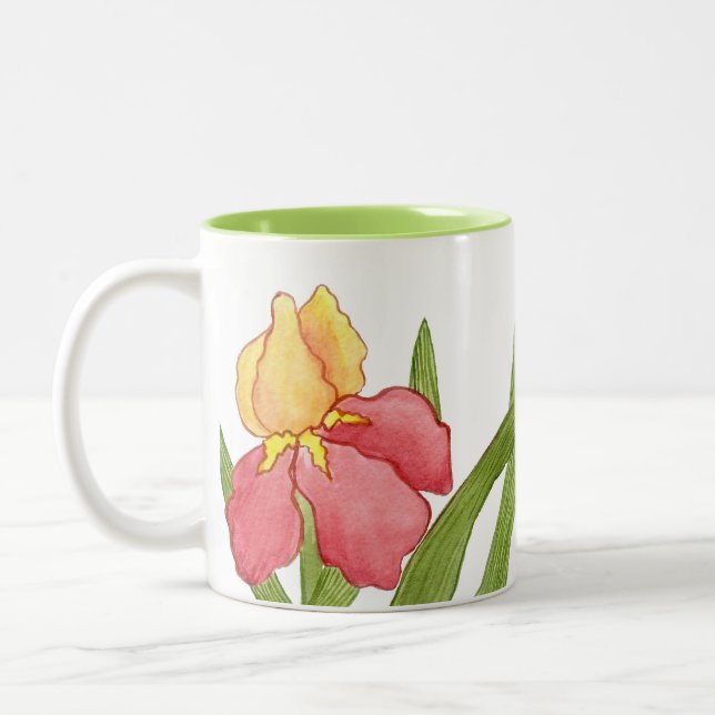 Bicolor Taza Early Iris (Izquierda)