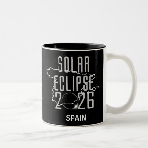Bicolor Taza Eclipse Solar 2026 España