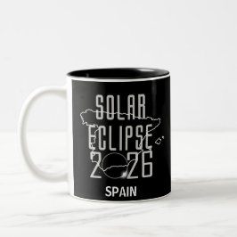 Bicolor Taza Eclipse Solar 2026 España