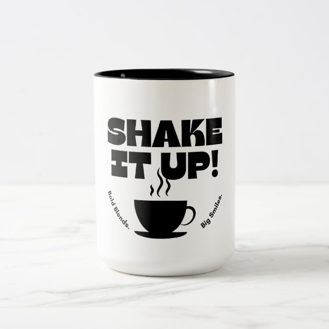 Bicolor Taza elegante (Centro)