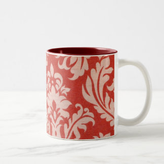 Bicolor Taza elegante roja francesa del país