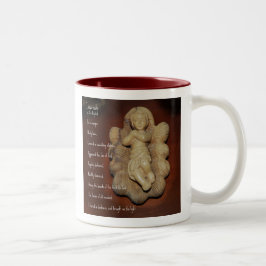 Bicolor Taza encarnada