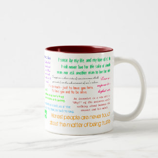 Bicolor Taza encogida "atlas" - modificada para requisitos