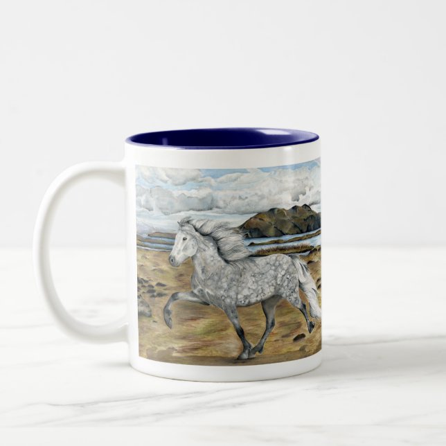Bicolor Taza envolvente carismática (Izquierda)