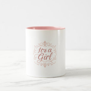 Bicolor Taza - Es una niña