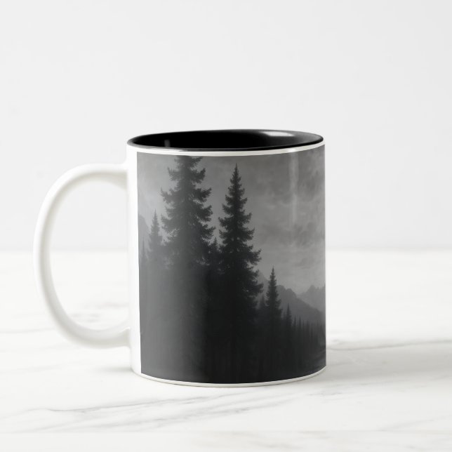 Bicolor Taza Escape de Montaña (Izquierda)