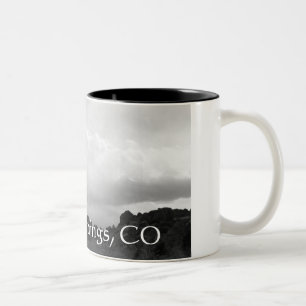 Bicolor Taza escénica