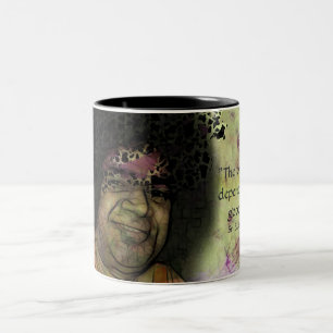 Bicolor Taza espiritual de la danza del té