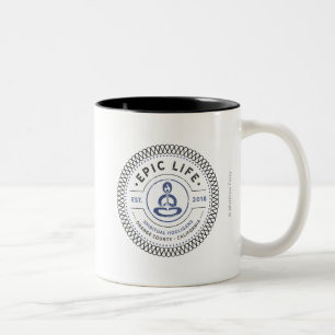 Bicolor Taza espiritual del gamberro de la vida épica