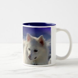 Bicolor Taza esquimal americana