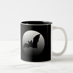 Bicolor Taza estada en la luna del palo