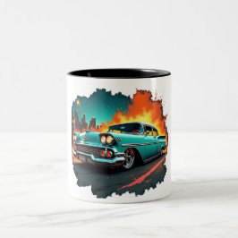 Bicolor Taza Explosión Urbana Chevy Vintage