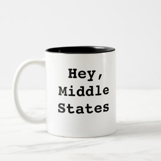 Bicolor Taza ey media inglesa de los estados de la