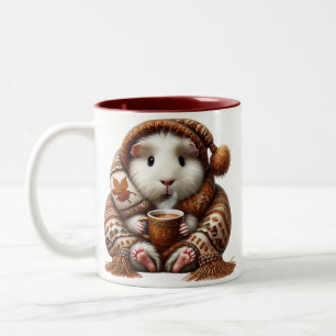 Bicolor Taza Felicidad de Conejillo de Indias - Café Agrad