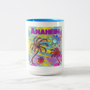 Bicolor Taza Feliz y Esperanza de Anaheim