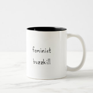 Bicolor Taza feminista de Buzzkill