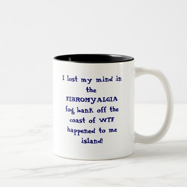 Bicolor Taza fibro de la isla (Derecha)