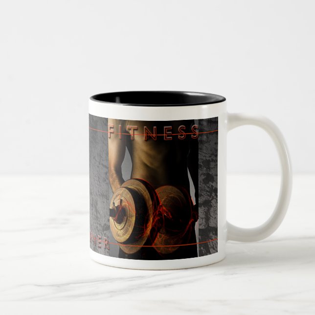 Bicolor Taza - Fitness (Derecha)