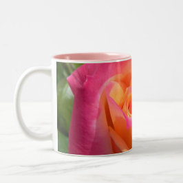 Bicolor Taza floral
