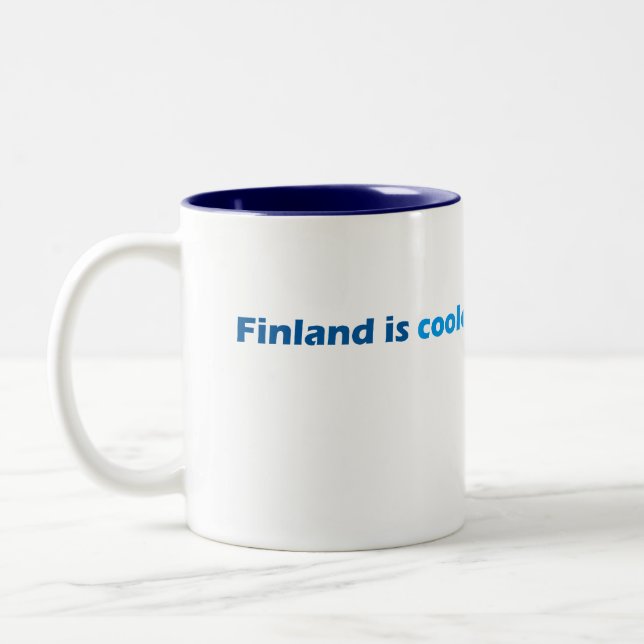 Bicolor Taza fresca de Finlandia (Izquierda)