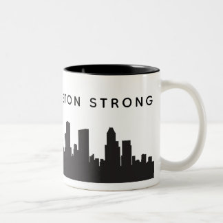 Bicolor Taza fuerte de Houston