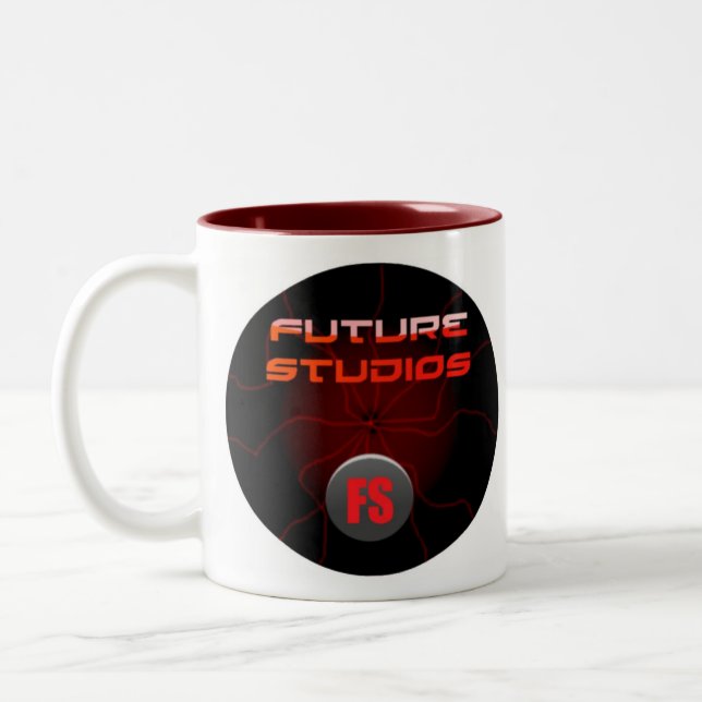 Bicolor Taza futura de los estudios (Izquierda)