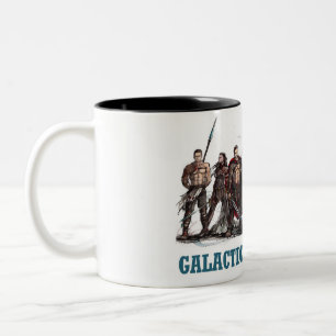Bicolor Taza galáctica de los gladiadores