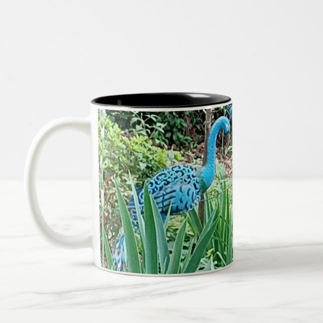 Bicolor Taza Garza Azul (Izquierda)