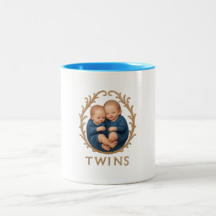Bicolor Taza - Gemelos
