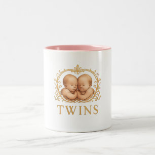 Bicolor Taza - Gemelos