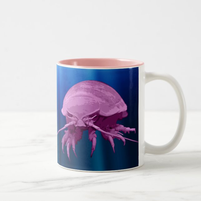 Bicolor Taza gigante de Isopod (Derecha)