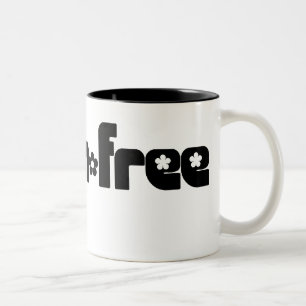 Bicolor taza gluten-libre (del polluelo) (dos-tono)