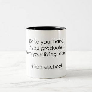 Bicolor Taza graduada de Homeschool