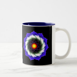 Bicolor Taza grande de los servicios holísticos de
